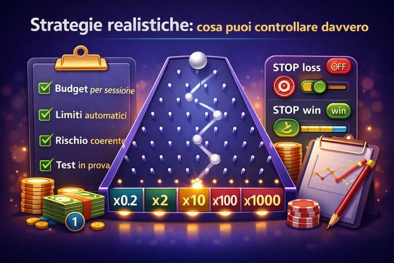 Plinko Strategie realistiche